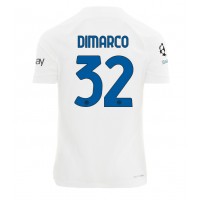 Inter Milan Federico Dimarco #32 Vieraspaita 2023-24 Lyhythihainen